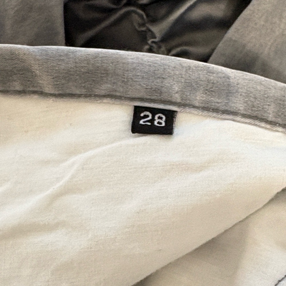7 Express Vintage Y2K Silver Ruched Cargo Pants - Picture 15 of 15